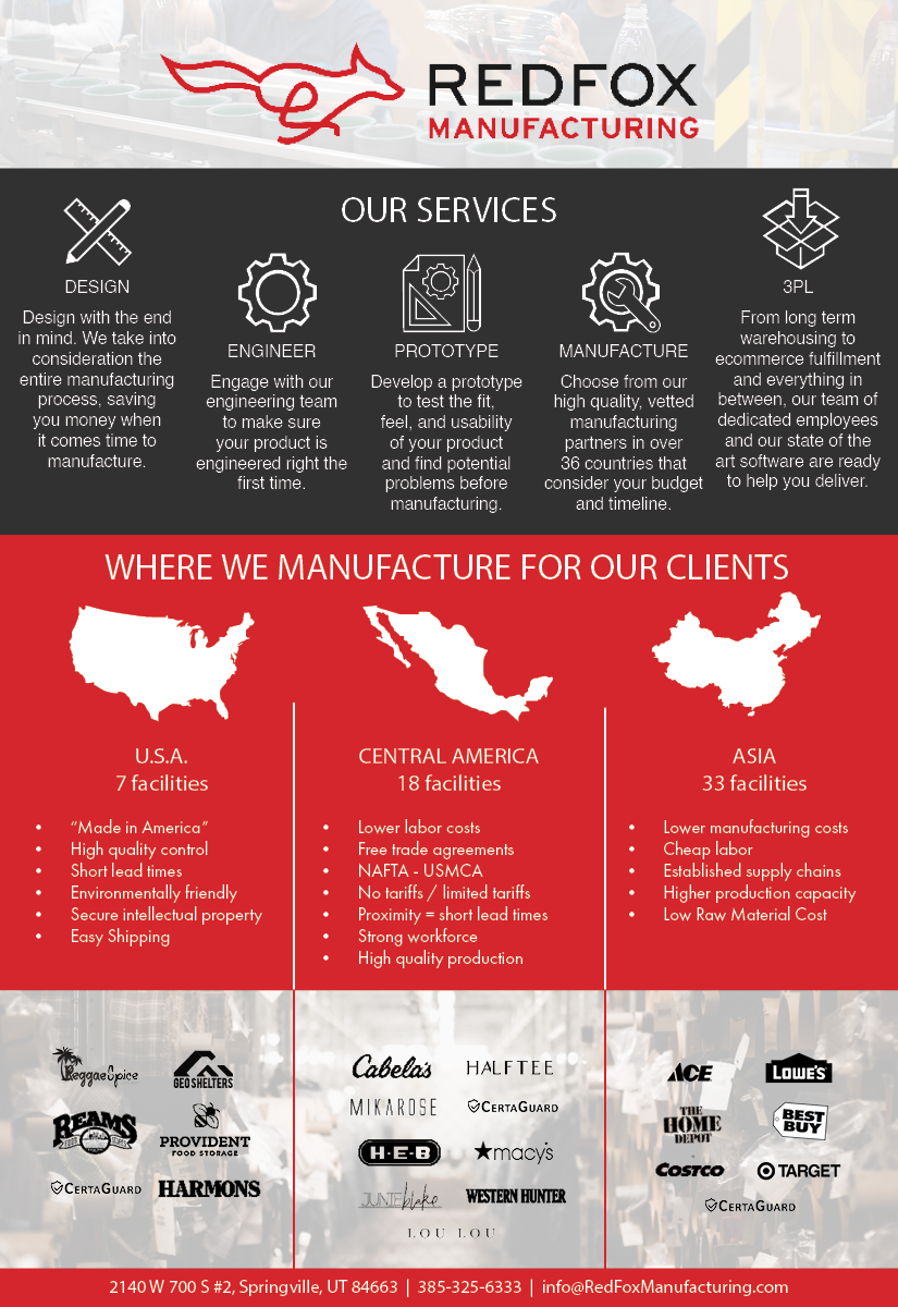 RedFox Manufacturing Brochure