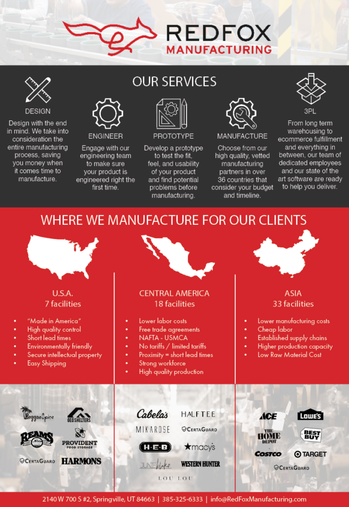 RedFox Manufacturing Brochure